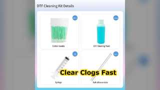 Pulitore ugelli DTF per testine di stampa EPSON